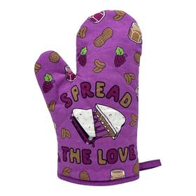 023spreadthelovepbjma Crazy Dog Tshirts Spread The Love Pb And J Oven Mitt Funny Peanut Butter Jelly Sandwich Novelty