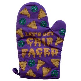 Crazy Dog Tshirts 192704721364 Lets Get Chip Faced Oven Mitt Funny Nachos Mexican Food Kitchen Glove