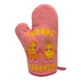 Crazy Dog Tshirts 197287087838 Friends Forever Funny Pineapple And Pizza Novelty Kitchen Utensils