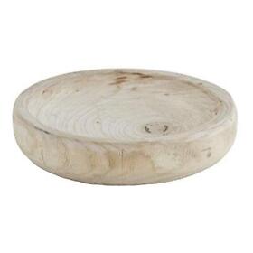 Creative Brands Table Sugar Paulownia Wood Bowl Small Natural