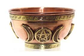 14157310 Crystalo Copper Offering Bowl 3 Inch Diameter Inches Bronze