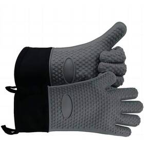 B099mfxh1s Cubilan Outdoors Bbq Gloves Grey Grilling Heat Resistant Oven