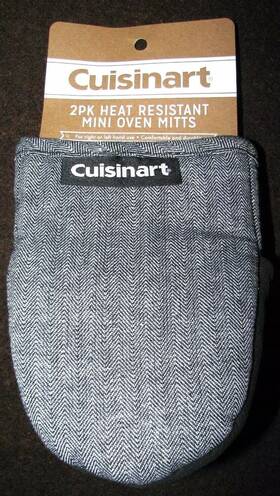 Cuisinart 042887308855 2pk. Heat Resistant Mini Oven Mitts