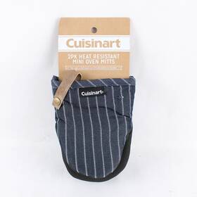 Cuisinart 042887370005 2000 Best Brands 2-pack Heat Resistant Mini Oven Mitts Striped