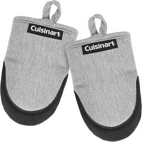 Amz-mm100-cu-lgy Cuisinart Mini Oven Mitts 5.5 Inch X 8.5 Heat-resistant Kitchen