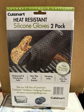 Cgm520 Cuisinart Heat Resistant Silicone Gloves 2-pack