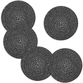 Kt102bro Dakartoon Trivets For Hot Pots And Pans 8 Inches 5 Pcs Trivet Dishes Pads