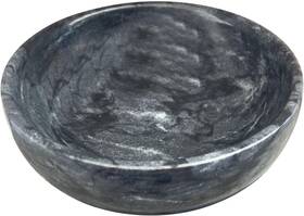Cb-27 Daszui Natural Marble Decorative Bowls For Home Decor 4.72 Inch Df Black