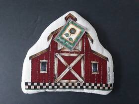 Debbie Mumm 028332279680 Nwt Barn Chickens Potholder With Magnet Country Farmhouse Cottage