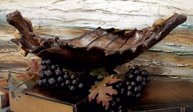 39652 Deco 79 Traditional Polystone Nature Decorative Bowl 22inch X 12inch Gold Natural