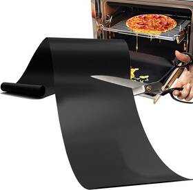 Demiwise 711181216684 16x75 Inch Oven Liner Roll For Bottom Of - Thick Heavy Duty Non-stick Teflo
