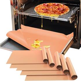 Ub-sk004co Demiwise 5 Pack Oven Liners For Bottom Of 16x24 Inch Thick Heavy Duty Non Stick