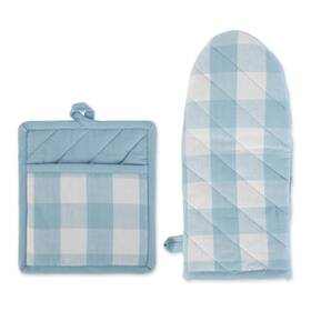 Camz11576 Dii Buffalo Check Kitchen Collection Classic Farmhouse Set Potholder And