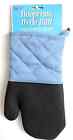 Diny Home Style Heat Resistant Neoprene Oven Mitt Blue With Black 097958048352