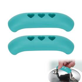 Dioche8015bcmedt-12 Dioche 2pcs Silicone Assist Handle Holder Grip Heat Non Slip Pot Sleeve