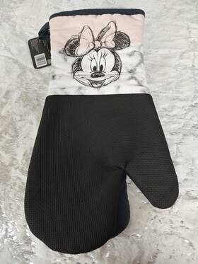 Disney 042887334830 Minnie Mouse Kitchen Oversized Oven Mitts New