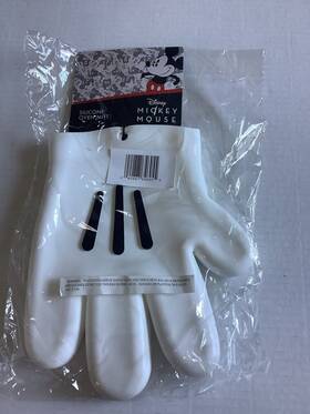 Disney 042887346055 Mickey Mouse White Silicone Oven Mitt New In Package
