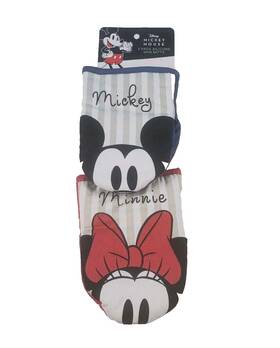 Disney 042887371231 New Mickey Mouse 2 Pack Silicone Mini Oven Mitts And Minnie