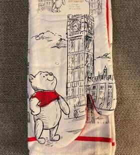 Disney 766169225912 Winnie The Pooh London 3 Piece Kitchen Set New