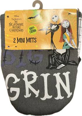 Disney 766169240809 Nightmare Before Christmas 2 Mini Mitts