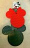 Disney Kitchen Mickey Minnie Silicone Trivet Mats Set Of New