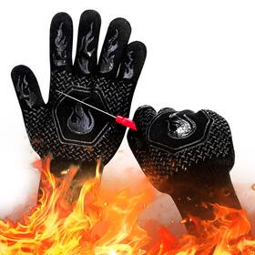 B09mt42zhg Dkhdbd Bbq Fireproof Grill Gloves 1472 F Heat-resistant Cut-resistant Non-slip