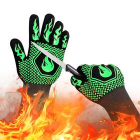 Wrf002 Dkhdbd Bbq Fireproof Gloves Grill Cutresistant 1472 F Heat Resistant