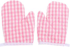 Y3618b04af9 Doitool 2pcs Oven Mitts For Play Kitchen Anti- Scald Gloves Microwave Pink