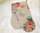 Glove-100 Double Oven Dot Holiday Classic Heat Cotton Floral Quality Resistant