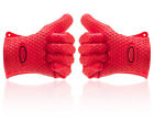 E M Gloves Silicone Bbq Cooking Mitts Baking Grill Heat Resistant Kitchen Oven 9729330873016
