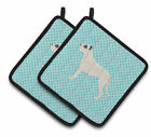 39998967 Eaas4271 East Urban Home Dog Square Checkerboard Potholder Set Of