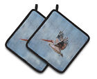 Eaas4584 39999451 East Urban Home Blue Pelican Potholder Set Of 192027863727