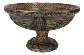 Aoskdu77 Ebros Gift Ancient Wicca Divinity Celtic Triune Knotwork Triple 8.25 Colored