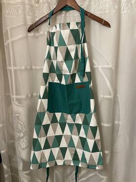 Eco One Kitchen 848496053014 Apron Baker Collection Teal White Pockets