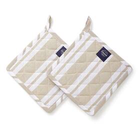 Ph-28012-2 Encasa Xo Homes 8 Inches Oven Microwave Potholders 2 Pc Set For Kitchen Cook Inch