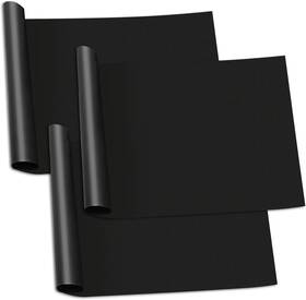 Om-01 Eolilim 3 Pack Large Oven Liners For Bottom Of 17 X 24.5 Inch Black Mats