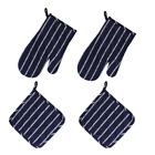 Ey161830dm02p5267 Bestomz Set Oven Gloves Kitchen Mitts Heat Resistant 191579936224