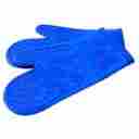 Fa005 Le Chef Barbecue Kitchen Mitts Silicone Heat Resistant Blue Set Of Two Baking Pot Holder 780437389151