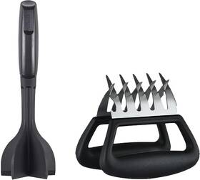Meat-10010 Fatucii Powerful Stainless Steel Meat Shredder Claws Shred Rotisserie Chicken Black
