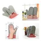Fba14156617 Damast Bowknot Oven Gloves Kitchen Mitts Heat Resistant 612957614126