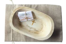 Fight Club 755539683667 Prayer Dough Bowl Congregation Gifts Christian 1 Set-cn White
