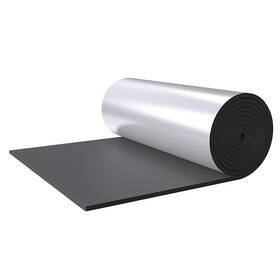 18753 Fixturedisplays Aluminum Foil Insulation Film 0.2in X 3.3ft 65.62ft Reflective Foam Core
