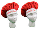 Flomo Set Of 2 Christmas Chef Hats Holiday Cooking Baking Cookies Felt Embroidered 700115983921