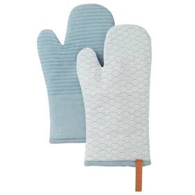 Folkulture 904412407421 Oven Mitts Heat Resistant 12 Inch X5.5 Or Silicone Cotton Mits Mits/glove Set Cute