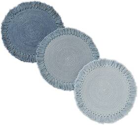 Fkwphf01 Folkulture Trivets For Hot Dishes Pads Kitchen 8.5 Inch Pot Blue