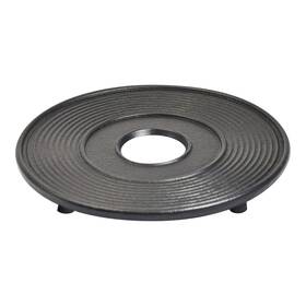 Frieling 260377253539 Ja Cast Iron Trivet 7 Inch Round Black