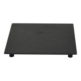 Frieling 260377257148 Ja Cast Iron Trivet 6.3 Inch Square Black