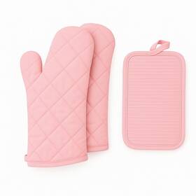 Fxiaoy 635412663897 Hot Pads And Oven Mitts Heat Resistant To 500 F Waterproof Non-slip Sta