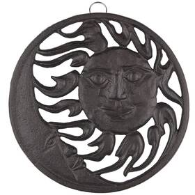 Gasar 850020007356 Cast Iron Trivet For Hot Dishes Pots And Pans Metal Sun Moon D
