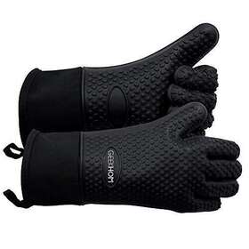 Geekhom 789371478334 Bbq Gloves Grilling Heat Resistant Oven Kitchen Silicone Mitt